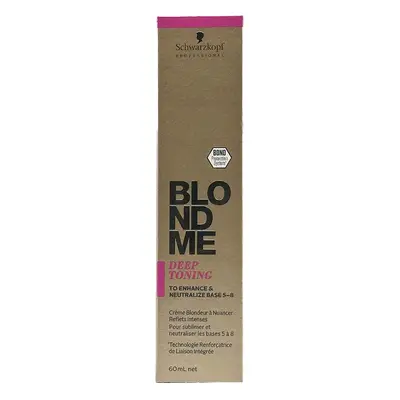 Schwarzkopf Professional Blondme Deep Toning 60 ml color krém Nougat