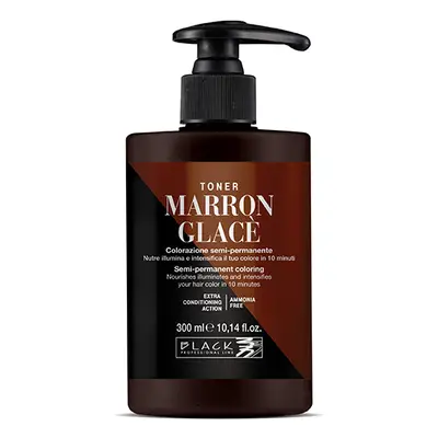 Black Professional Line Toner Semi-permanent Hair Colour 300 ml semi-permanentní barva Marron Gl