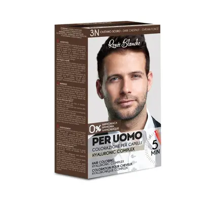 Renée Blanche Per Uomo Hair Coloring barva na vlasy 3N Dark Chestnut