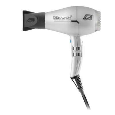 Parlux Digitalyon Professional Silver Hair Dryer + Magic Sense Special Diffuser