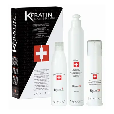 Lovien Essential Keratin Biotissulare Hair Reconstructor 3 Step Treatment