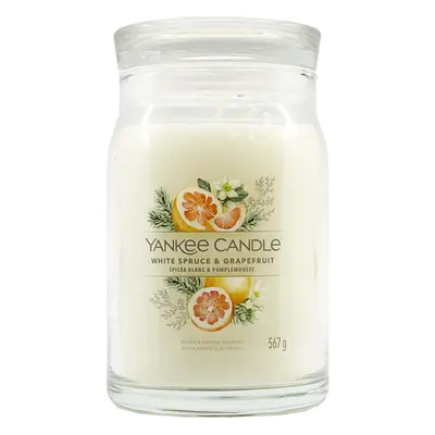 Yankee Candle Signature Large Jar White Spruce & Grapefruit 567 g