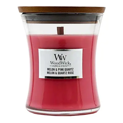 WoodWick Mini Hourglass Candle Melon & Pink Quartz 85 g