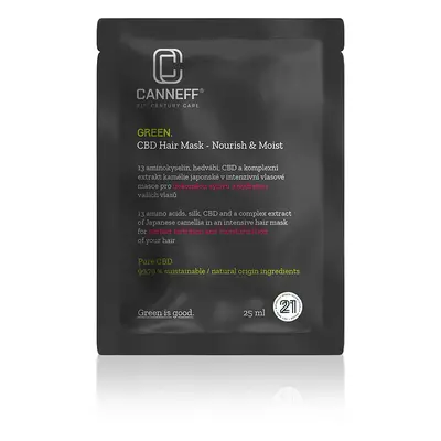 Canneff Green CBD Hair Mask Nourish & Moist 25 ml