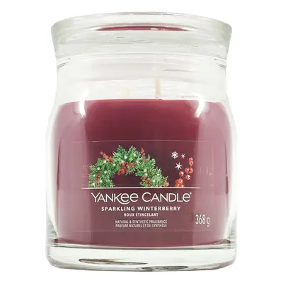 Yankee Candle Signature Medium Jar Sparkling Winterberry 368 g