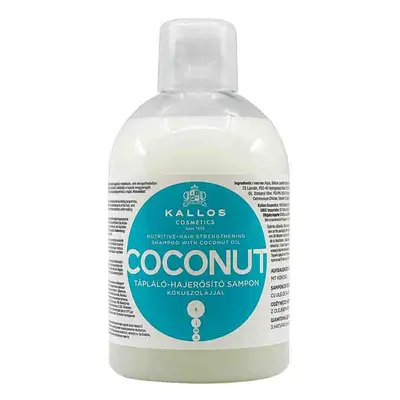 Kallos KJMN Coconut Nutritive-Hair Strengthening Shampoo With Coconut Oil 1000 ml