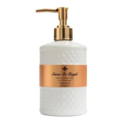 Savon De Royal Pearl Series Luxury Hand Soap 500 ml - White