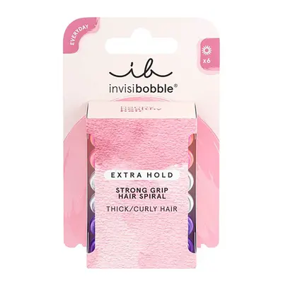 Invisibobble Extra Hold Twirl Boss 6 ks