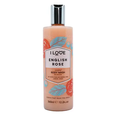 I Love English Rose Shower Gel 360 ml