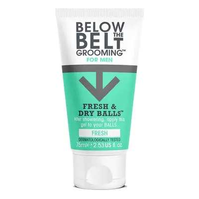 Below The Belt Fresh & Dry Balls Intimate Deodorant and Anti Chafing Cream Fresh 75 ml