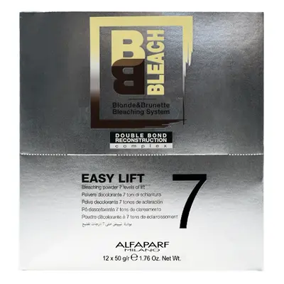 Alfaparf Milano BB Bleach Blonde & Brunette Bleaching System Easy Lift 7 Tones Powder 12 x 50 g