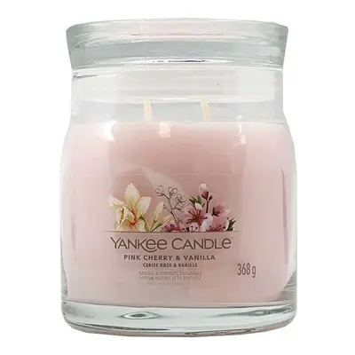 Yankee Candle Signature Medium Jar Pink Cherry Vanilla 368 g