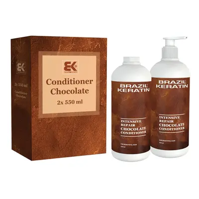 Brazil Keratin Chocolate Conditioner Duo Set 2 x 550 ml