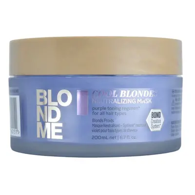 Schwarzkopf Professional BlondMe Cool Blondes Neutralizing Mask 200 ml