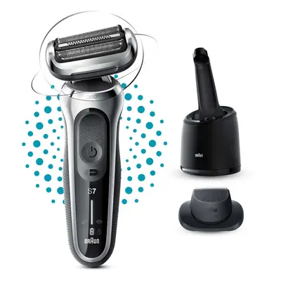 Braun Series 7 71-S7200cc Wet & Dry Silver Shaver