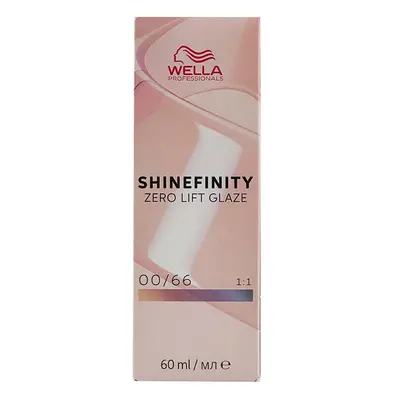 Wella Professionals Shinefinity Zero Lift Glaze 60 ml demi-permanentní barva 00/66 Violet