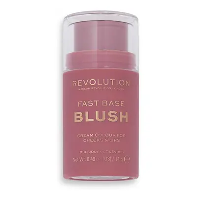 Makeup Revolution Fast Base Blush 14 g tvářenka Bare