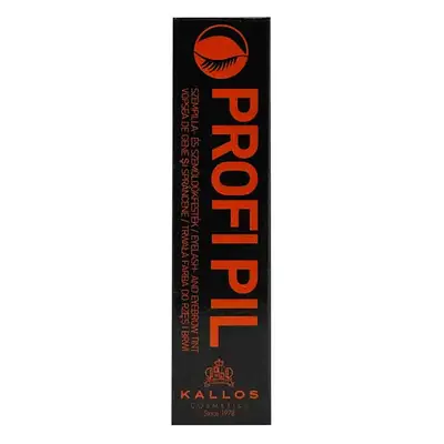 Kallos Profi Pil Eyelash And Eyebrow 15 ml barva na řasy a obočí 3 Brown