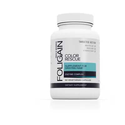 Foligain Color Rescue Supplement For Graying Hair 60 ks