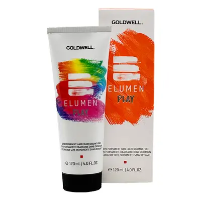 Goldwell Elumen Play Semi Permanent Hair Color 120 ml Přelivová barva @ Orange