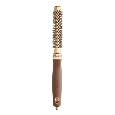 Olivia Garden Expert Blowout Shine Round Brush Gold & Brown 15 mm