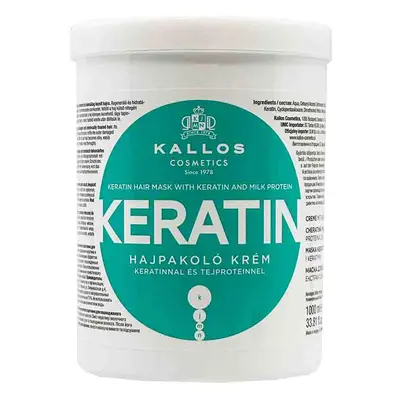 Kallos KJMN Keratin Hair Mask With Keratin And Milk Protein 1000 ml