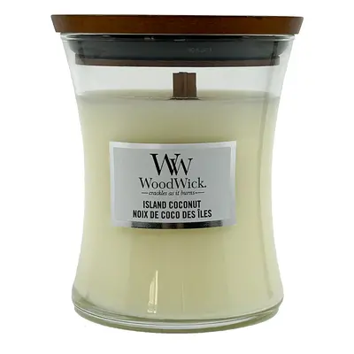 WoodWick Medium Hourglass Candle Island Coconut 275 g