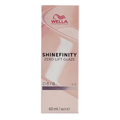 Wella Professionals Shinefinity Zero Lift Glaze 60 ml demi-permanentní barva 08/8 Light Blonde P