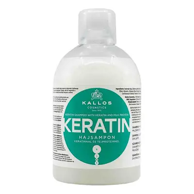 Kallos KJMN Keratin Shampoo With Keratin And Milk Protein 1000 ml