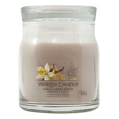 Yankee Candle Signature Medium Jar Vanilla Crème Brûlée 368 g