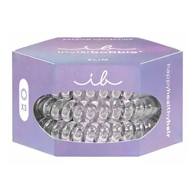 Invisibobble Slim Premium Crystal Clear 3 ks