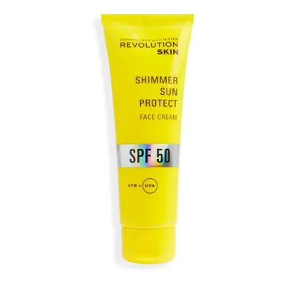 Revolution Skincare Shimmer Sun Protect Face Cream SPF 50 50 ml