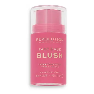 Makeup Revolution Fast Base Blush 14 g tvářenka Rose