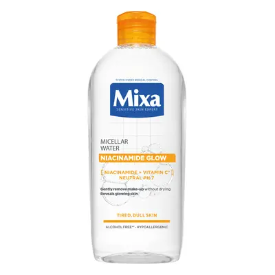 Mixa Niacinamide Glow Micellar Water 400 ml