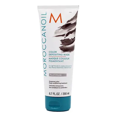 Moroccanoil Color Depositing Mask 200 ml barvící maska PLATINUM