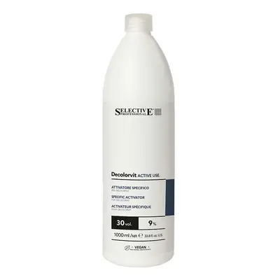 Selective Professional Decolorvit Active Use 1000 ml oxidační krém 30 vol. 9%