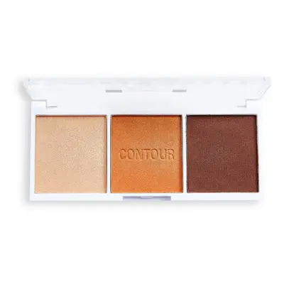 Relove by Revolution Colour Play Contour Trio Palette 6 g - paletky paletky Bronze Sugar