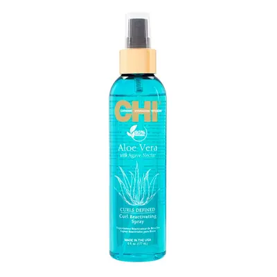 Farouk Systems CHI Aloe Vera with Agave Nectar Curls Defined Curl Reactivating Spray 177 ml