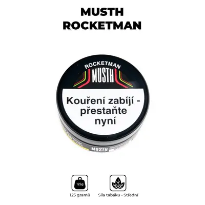 MustH Tabák 125g - Rocketman