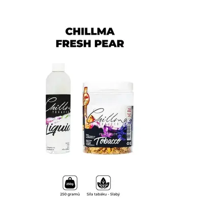 Chillma Tabák RTM 250g - Fresh Pear