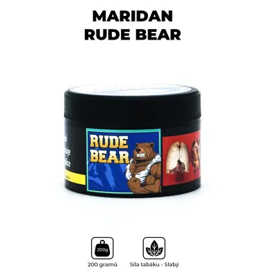 Maridan Tabák 200g - Rude Bear