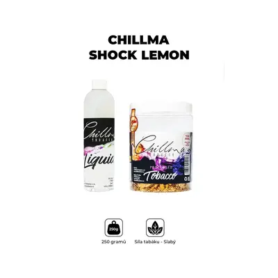 Chillma Tabák RTM 250g - Shock Lemon