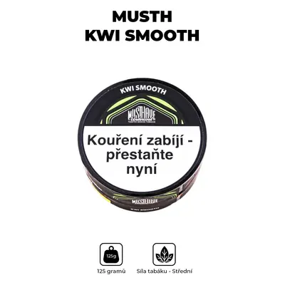 MustH Tabák 125g - Kwi Smooth