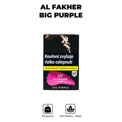 Al Fakher Tabák 50g - Big Purple