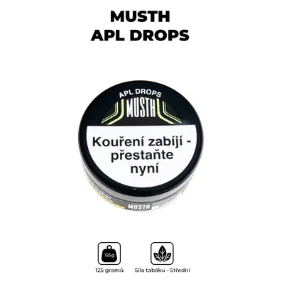 MustH Tabák 125g - Apl Drops