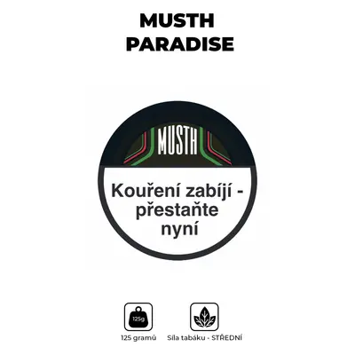 MustH Tabák 125g - Proscco