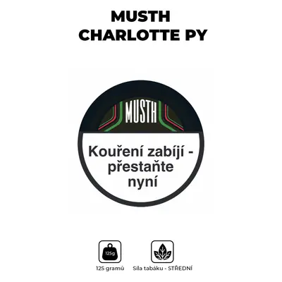 MustH Tabák 125g - Charlotte Py