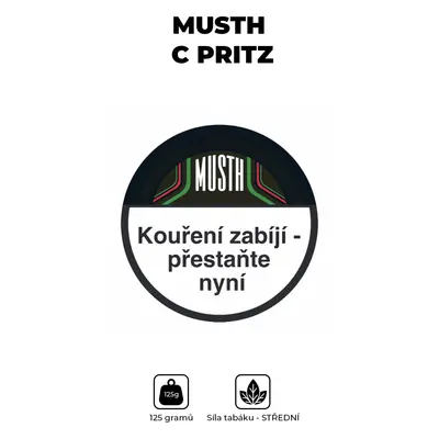 MustH Tabák 125g - C Pritz