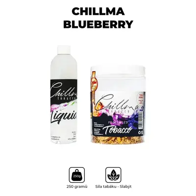 Chillma Tabák RTM 250g - Blueberry