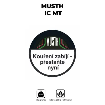 MustH Tabák 125g - Ic Mt